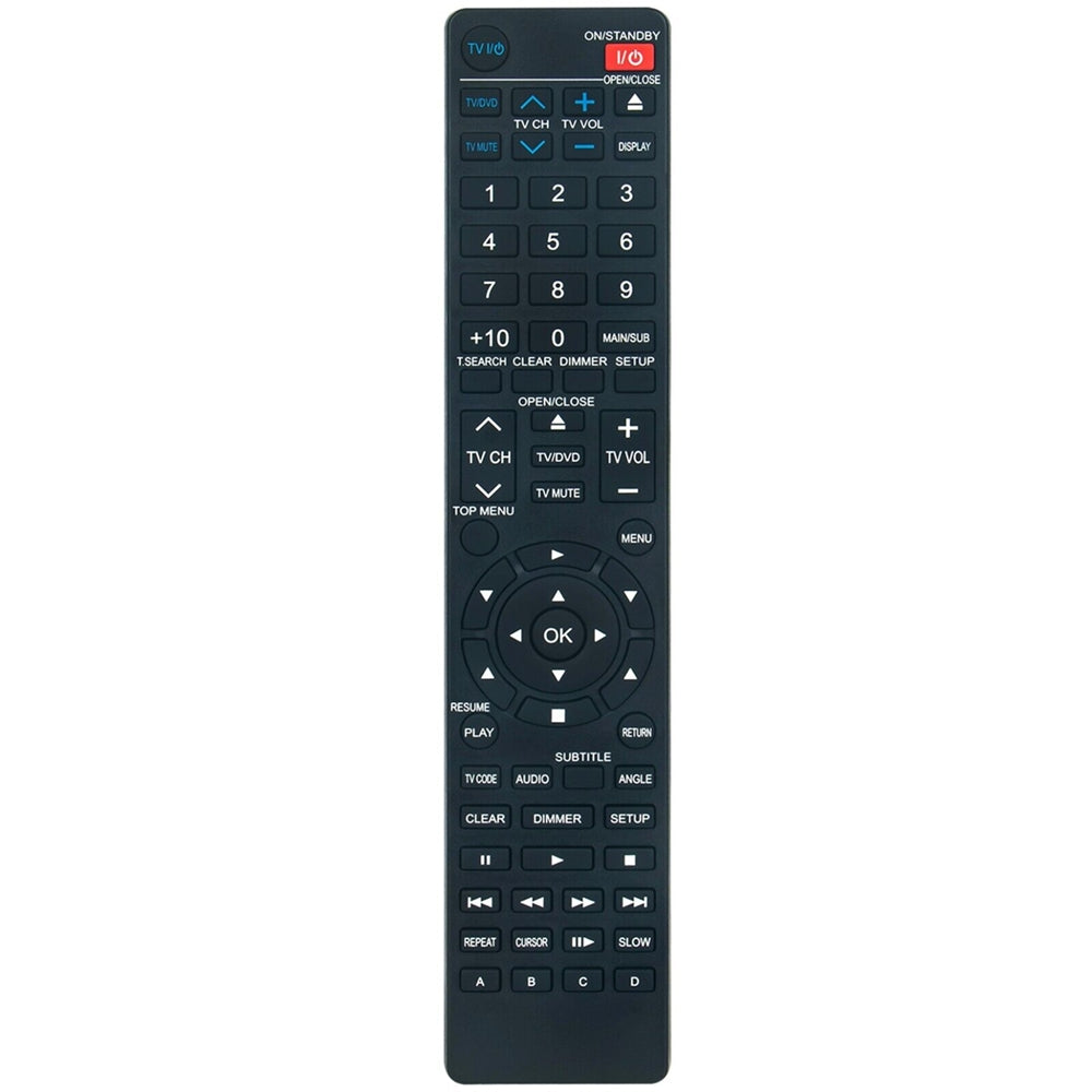 SE-R0252 Remote Control Replacement for Toshiba DVD Player HD-A2KU