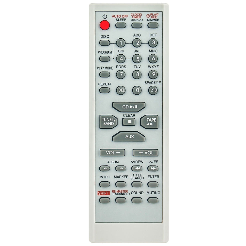 EUR7711030 Remote Control Replacement for Panasonic CD Stereo System