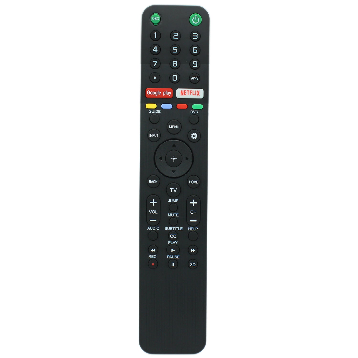 RMF-TX500U IR Remote Replacement for Sony TV XBR-65X950G