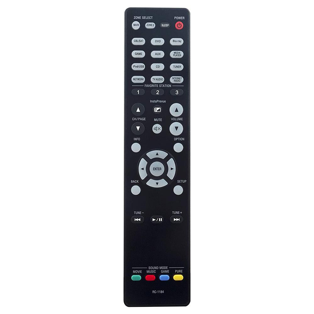 RC-1184 Remote Replacement for Denon AV Receiver AVR-X3000