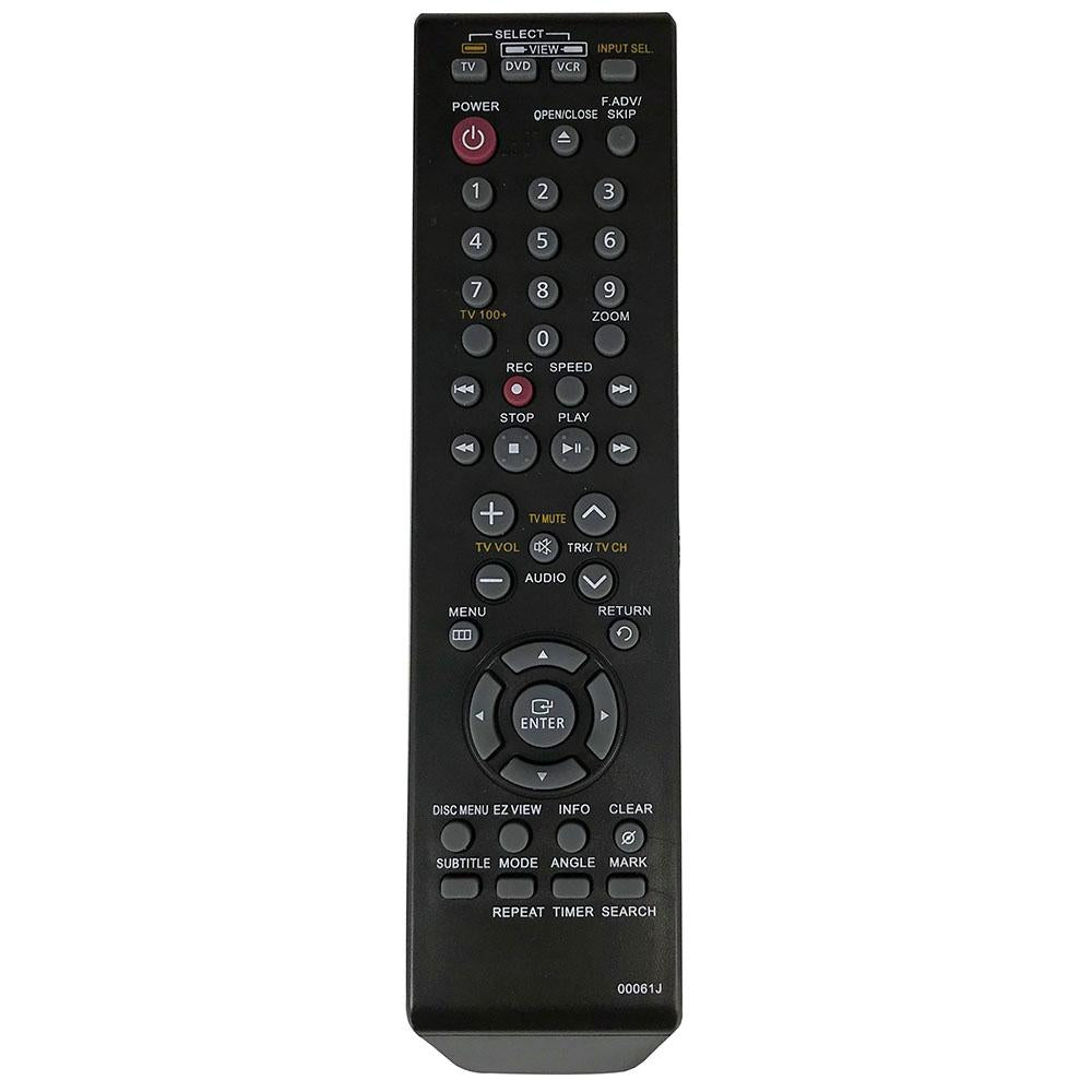 00061J Remote Replacement For Samsung LCD TV DVD VCR AK5900061J DVD-V9700 DVD-V9800