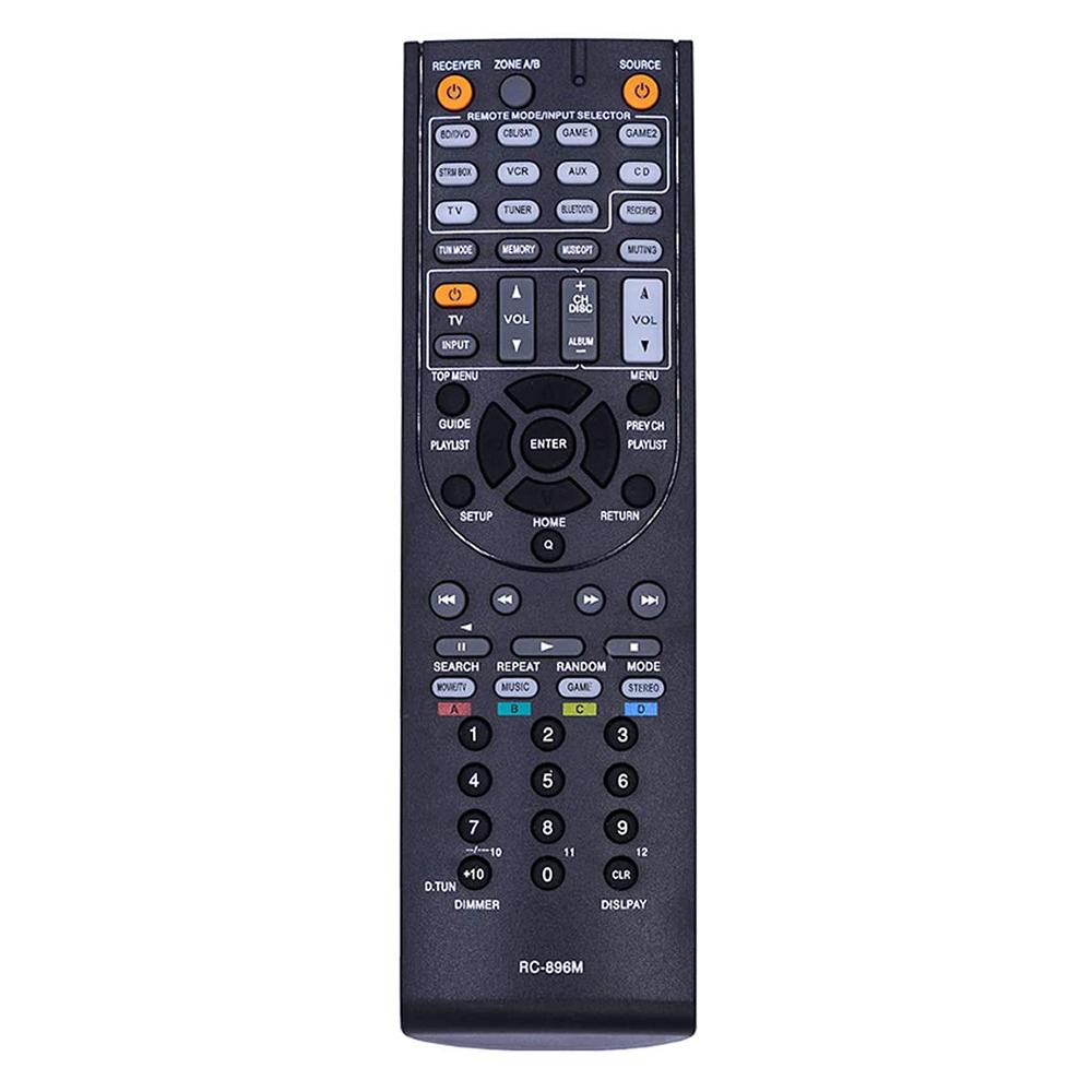 RC-896M Remote Replacement for Onkyo AV Receiver TX-SR444