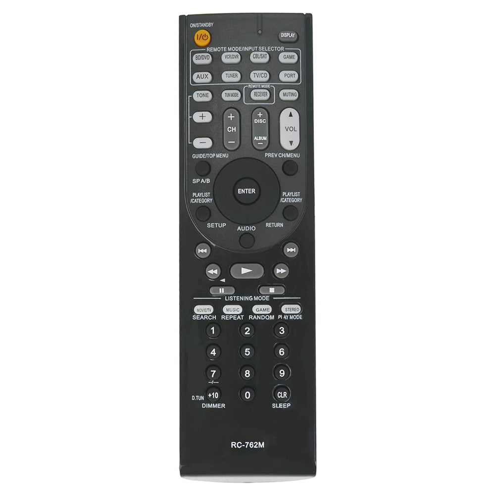 RC-762M Remote Replacement for Onkyo AVX-280 AV Receiver