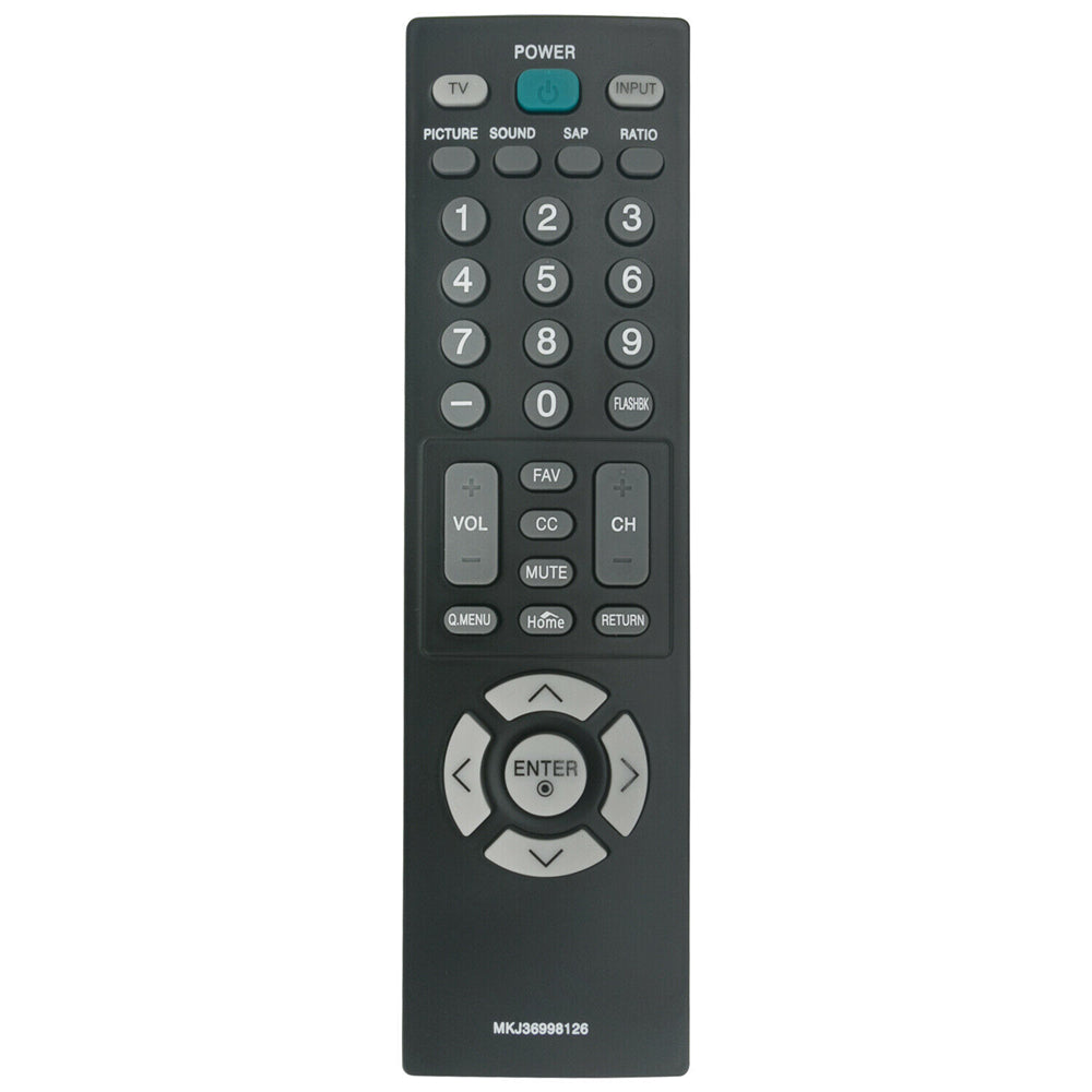 MKJ36998126 Replacement Remote for LG LED LCD TV 42LV4400 32LV2400 47LV4400 55LV4400
