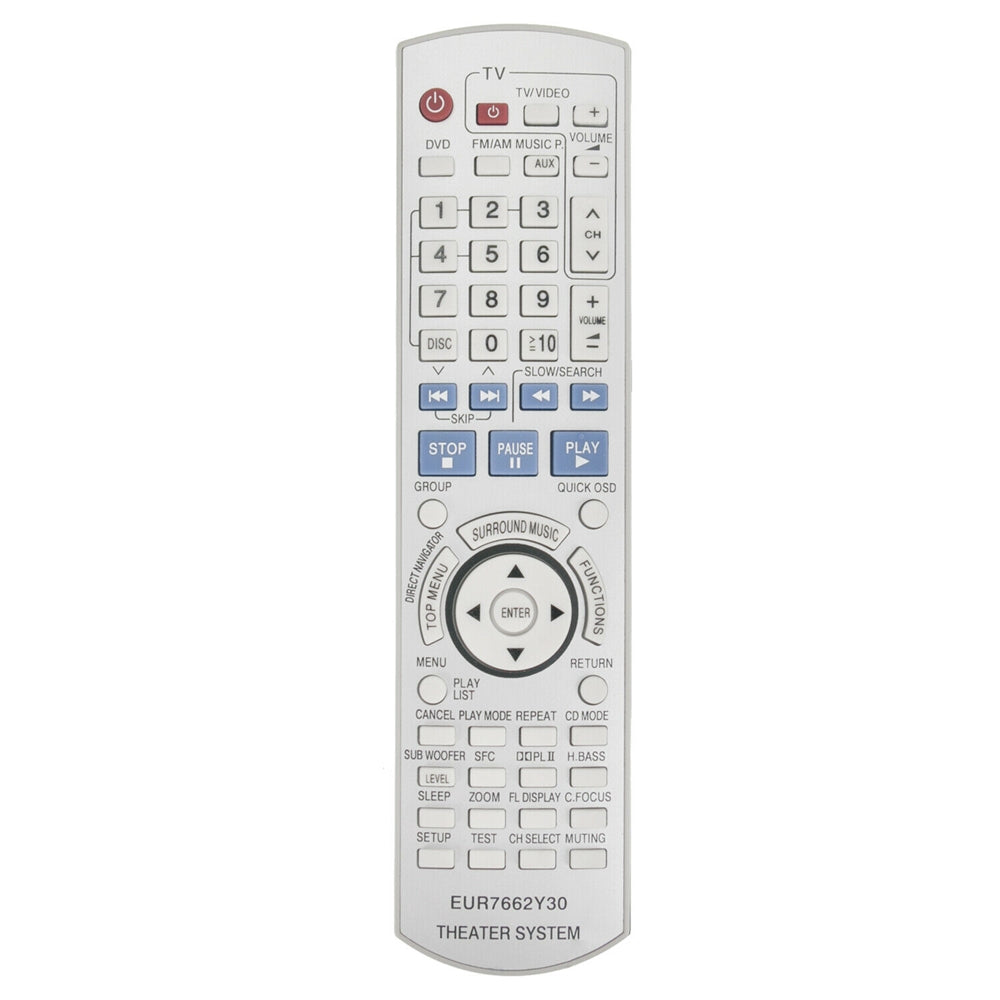 EUR7662Y30 Replacement Remote for Panasonic DVD SC-HT940