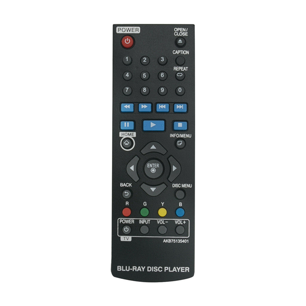 AKB75135401 Replacement Remote for LG Blu-ray Player BP125 BP125N