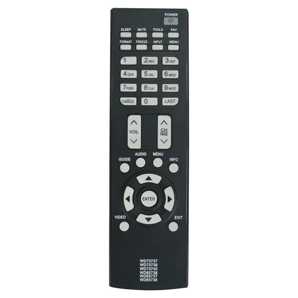 Replacement Remote for Mitsubishi TV WD65733 WD65734