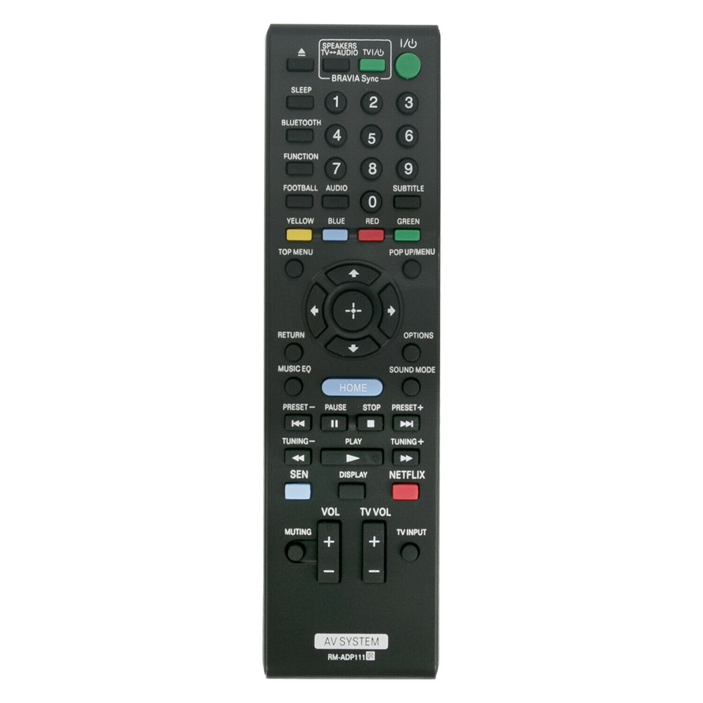 RM-ADP111 Replacement Remote for Sony Blu-ray BDV-E2100 BDV-E3100