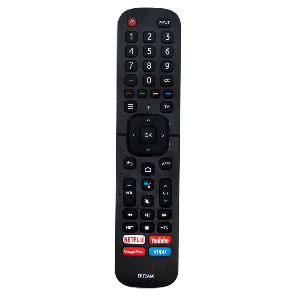 ERF2A60 RF Replacement Voice Remote for Hisense TV H8F H9F Series 50H8F 55H8F