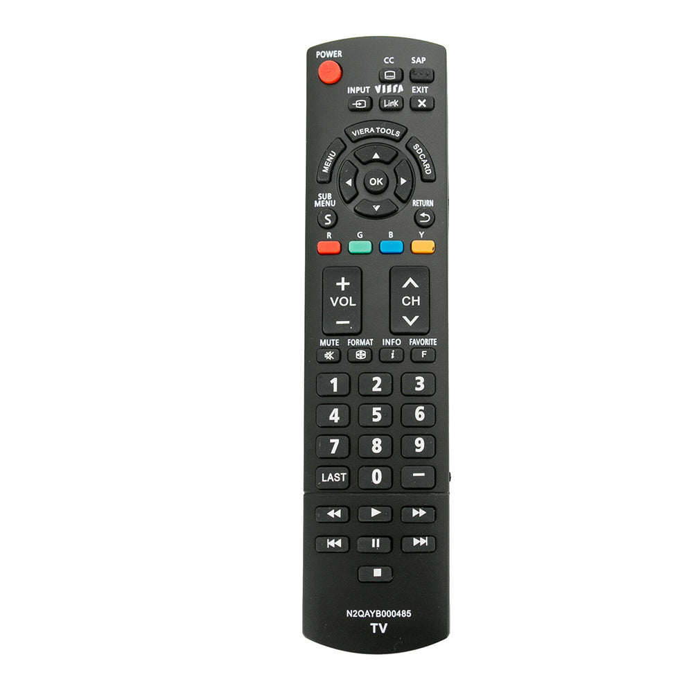 N2QAYB000485 Remote Replacement for Panasonic Viera TV
