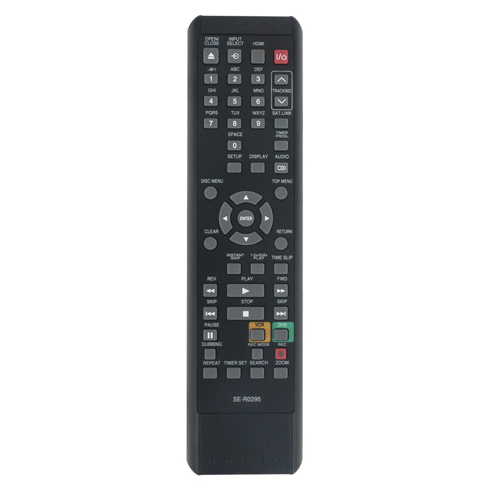SE-R0295 Remote Replacement for Toshiba DVD VCR D-VR610KU D-KVR20U