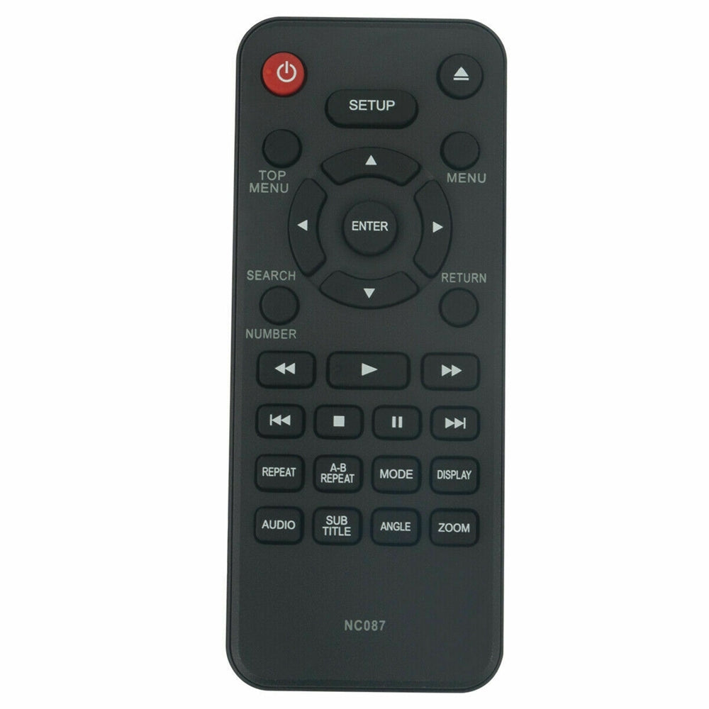 NC087 Replacement Remote for Sanyo DVD Player FWDP105F B FWBP505F