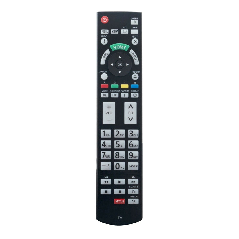 N2QAYB000862 Replacement Remote for Panasonic TV TC-P55VT60 TC-P65ST60