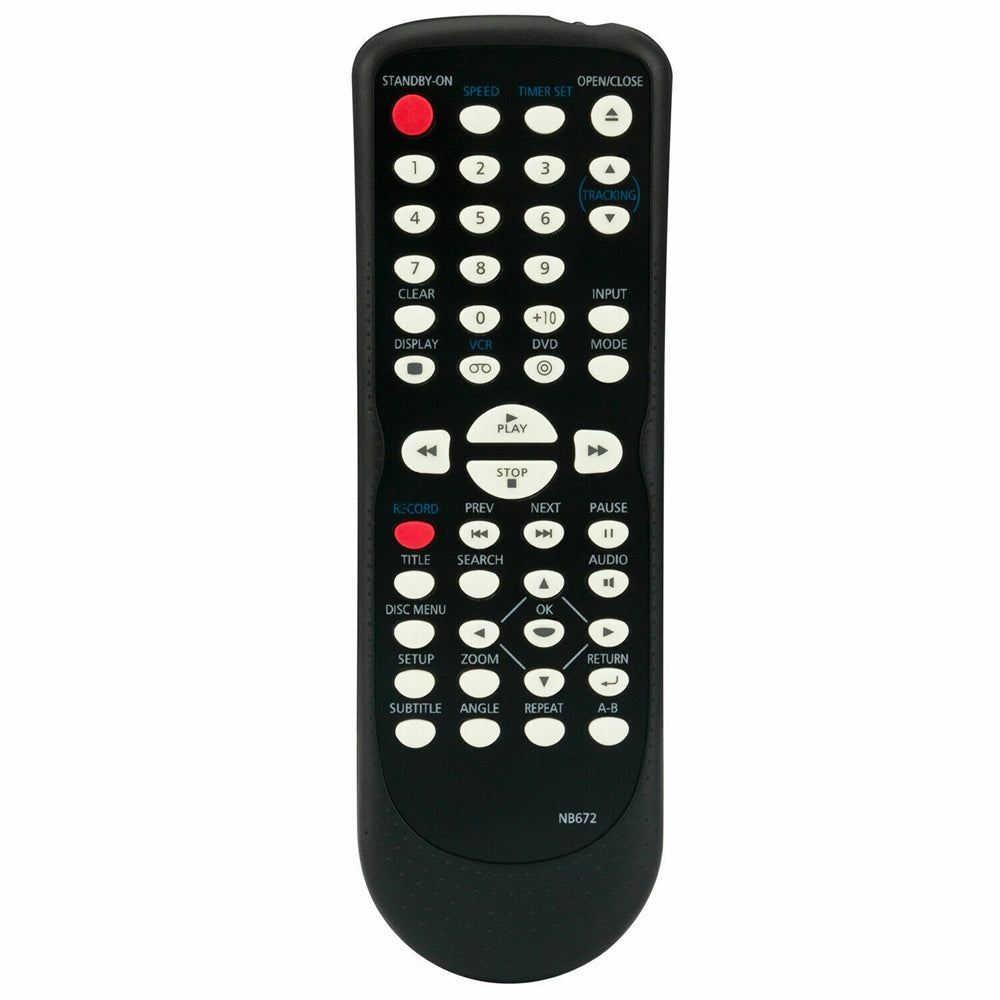 NB672 Replacement Remote for Magnavox DVD VCR Combo CD Player DV226MG9 DV225MG9