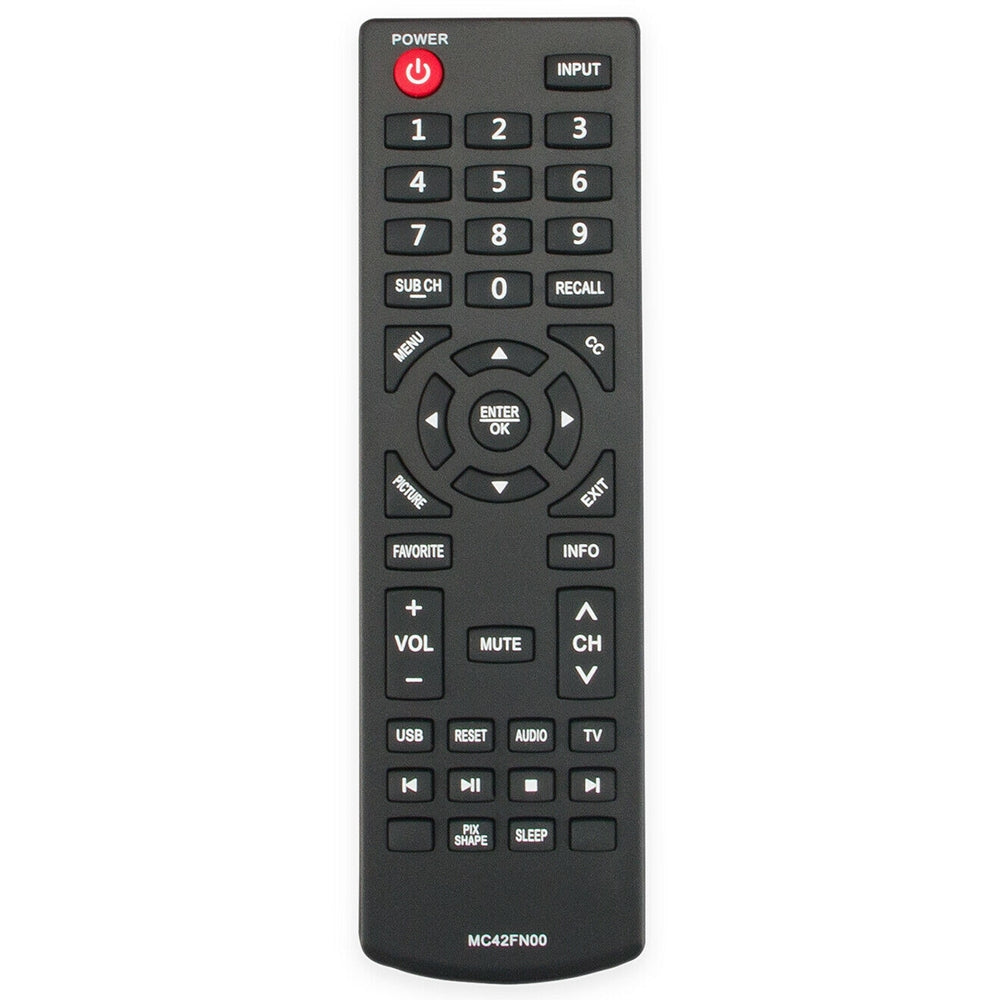 MC42FN00 Replacement Remote for Sanyo TV FW32D25T FW65D25T
