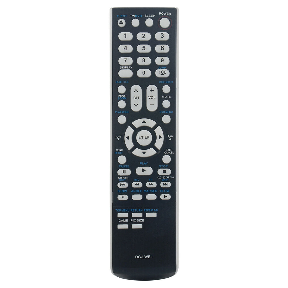 DC-LWB1 Replacement Remote for Toshiba TV DVD 22CV100U 15CV100U