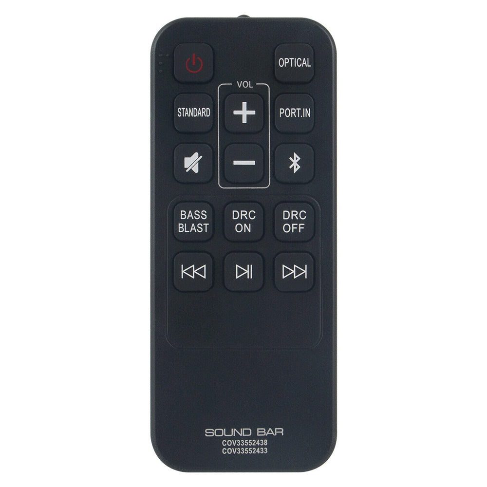 COV33552438 COV33552433 Remote Control Replacement for LG Soundbar SK1 Sound Bar Speaker